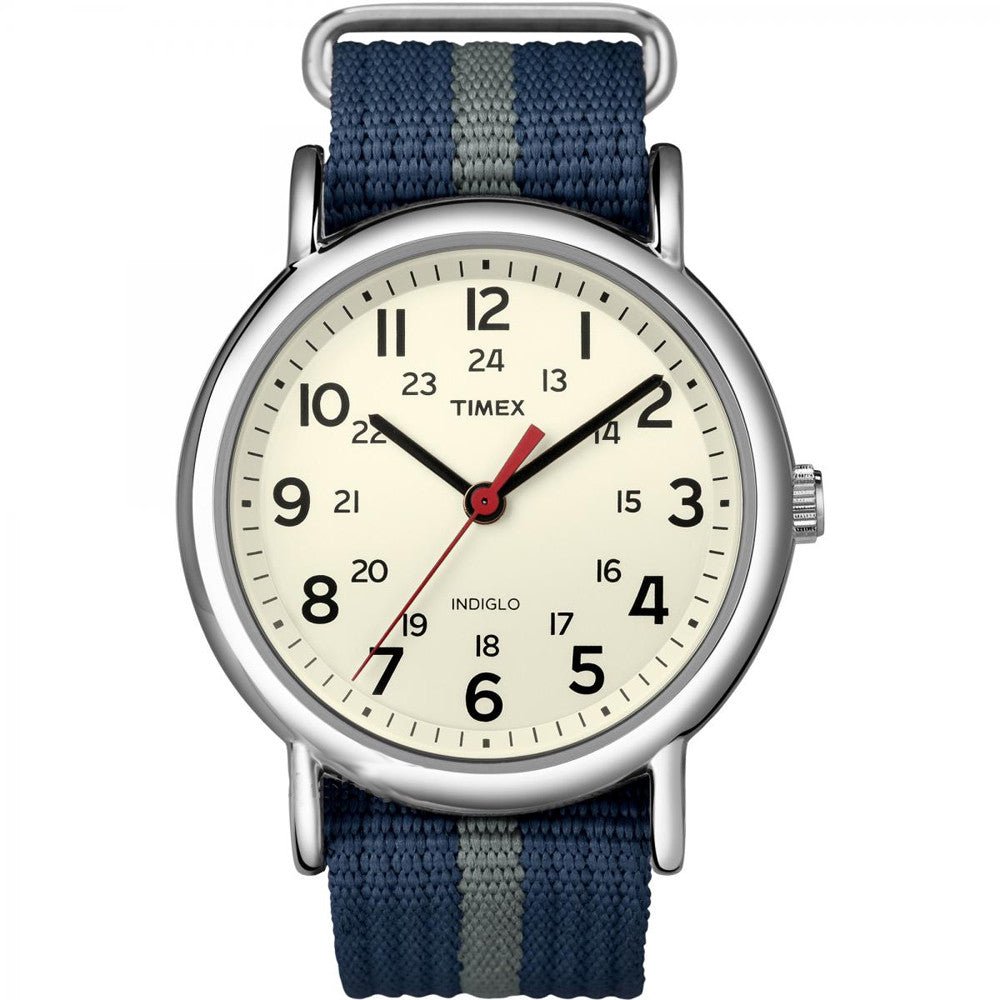 Timex WeekenderSlip-Thru Watch - Navy/Grey - SendIt Sailing
