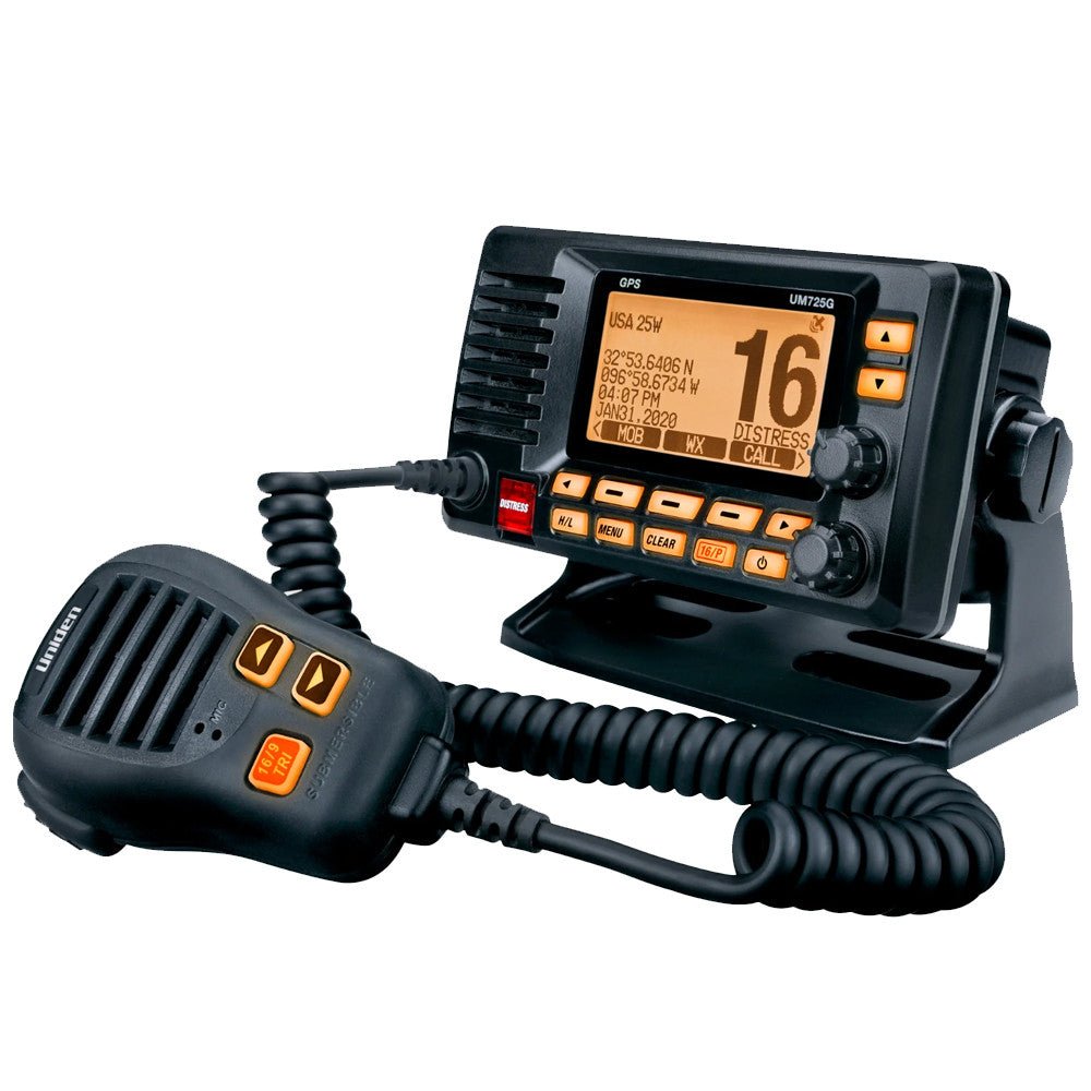 Uniden UM725 Fixed Mount Marine VHF Radio | SendIt Sailing