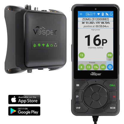 Vesper Cortex V1 - VHF Radio w/SOTDMA SmartAIS & Remote Vessel Monitoring - Only Works in North America | SendIt Sailing