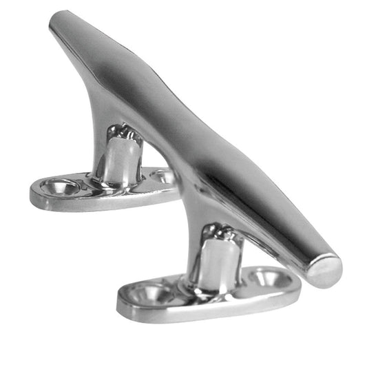 Whitecap Heavy Duty Hollow Base Stainless Steel Cleat - 8in | SendIt Sailing
