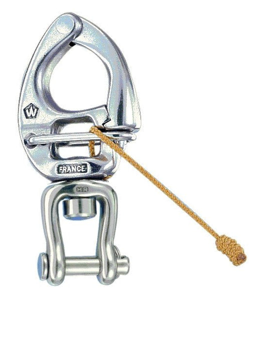 Wichard 4 3/4 Quick Release Snap Shackle With Clevis | SendIt Sailing